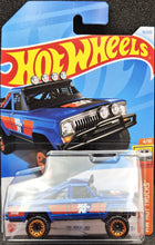 Load image into Gallery viewer, Hot Wheels 2024 '73 Jeep J10 Blue HW Hot Trucks 4/10 New Long Card