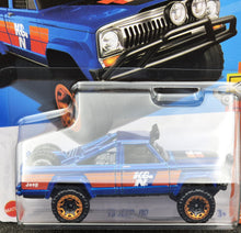 Load image into Gallery viewer, Hot Wheels 2024 '73 Jeep J10 Blue HW Hot Trucks 4/10 New Long Card