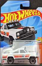 Load image into Gallery viewer, Hot Wheels 2024 '73 Jeep J10 White HW Hot Trucks 4/10 New Long Card