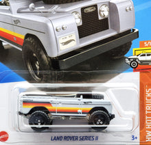 Load image into Gallery viewer, Hot Wheels 2024 Land Rover Series II Light Grey #92 HW Hot Trucks 5/10 New Long Card