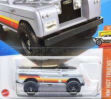 Load image into Gallery viewer, Hot Wheels 2024 Land Rover Series II Light Grey #92 HW Hot Trucks 5/10 New Long Card