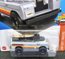Load image into Gallery viewer, Hot Wheels 2024 Land Rover Series II Light Grey #92 HW Hot Trucks 5/10 New Long Card