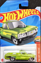Load image into Gallery viewer, Hot Wheels 2024 Custom '72 Chevy Luv Green #118 HW Hot Trucks 6/10 New Long Card