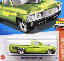 Load image into Gallery viewer, Hot Wheels 2024 Custom '72 Chevy Luv Green #118 HW Hot Trucks 6/10 New Long Card