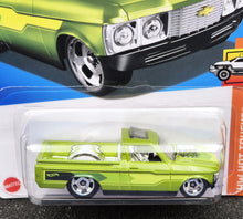 Load image into Gallery viewer, Hot Wheels 2024 Custom '72 Chevy Luv Green #118 HW Hot Trucks 6/10 New Long Card