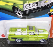 Load image into Gallery viewer, Hot Wheels 2024 Custom '72 Chevy Luv Green #118 HW Hot Trucks 6/10 New Long Card