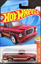 Load image into Gallery viewer, Hot Wheels 2024 '63 Studebaker Champ Burgundy #155 HW Hot Trucks 9/10 New Long Card