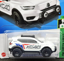 Load image into Gallery viewer, Hot Wheels 2024 Volvo XC40 Recharge White #14 HW Green Speed 2/10 New Long Card