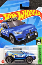 Load image into Gallery viewer, Hot Wheels 2024 Volvo XC40 Recharge Blue #14 HW Green Speed 2/10 New Long Card