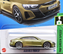 Load image into Gallery viewer, Hot Wheels 2024 Audi RS E-tron GT Green #36 HW Green Speed 4/10 New Long Card