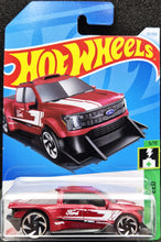 Load image into Gallery viewer, Hot Wheels 2024 Ford F-150 Lightning Custom Red #37 HW Green Speed 5/10 New Long Card