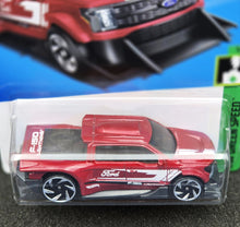 Load image into Gallery viewer, Hot Wheels 2024 Ford F-150 Lightning Custom Red #37 HW Green Speed 5/10 New Long Card