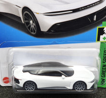 Load image into Gallery viewer, Hot Wheels 2024 DeLorean Alphas White #85 HW Green Speed 7/10 New Long Card