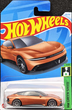 Load image into Gallery viewer, Hot Wheels 2024 DeLorean Alphas Copper #85 HW Green Speed 7/10 New Long Card