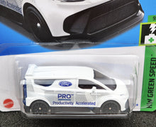 Load image into Gallery viewer, Hot Wheels 2024 Ford Performance Supervan 4 White #128 HW Green Speed 9/10 New Long Card
