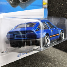 Load image into Gallery viewer, Hot Wheels 2024 Alfa Romeo GTV6 3.0 Blue #98 Factory Fresh 8/10 New Long Card