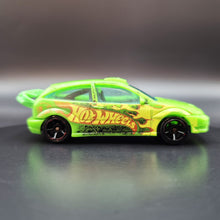 Load image into Gallery viewer, Hot Wheels 2011 Ford Focus (2005) Neon Green Team Hot Wheels 5 Pack Loose