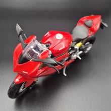 Load image into Gallery viewer, Maisto 2014 Ducati 1199 Panigale Red 1:12 Die Cast Motorbike