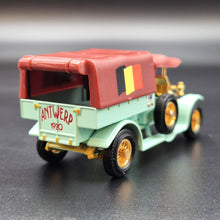 Load image into Gallery viewer, Matchbox 1918 Crossley Pickup Truck Light Green Olympic Heritage Collectable - Antwerp 1920