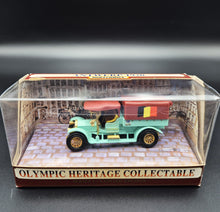 Load image into Gallery viewer, Matchbox 1918 Crossley Pickup Truck Light Green Olympic Heritage Collectable - Antwerp 1920