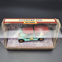 Load image into Gallery viewer, Matchbox 1918 Crossley Pickup Truck Light Green Olympic Heritage Collectable - Antwerp 1920