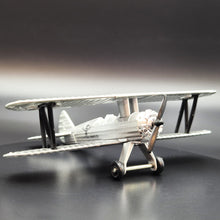 Load image into Gallery viewer, Matchbox No.5 Royal Mail Bi-Plane (Stearman SB-39) Silver 1:64 Hertiage Transport Series