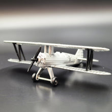 Load image into Gallery viewer, Matchbox No.5 Royal Mail Bi-Plane (Stearman SB-39) Silver 1:64 Hertiage Transport Series