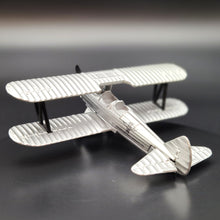 Load image into Gallery viewer, Matchbox No.5 Royal Mail Bi-Plane (Stearman SB-39) Silver 1:64 Hertiage Transport Series