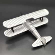 Load image into Gallery viewer, Matchbox No.5 Royal Mail Bi-Plane (Stearman SB-39) Silver 1:64 Hertiage Transport Series