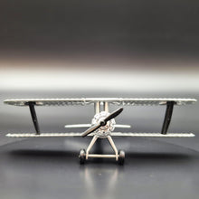 Load image into Gallery viewer, Matchbox No.5 Royal Mail Bi-Plane (Stearman SB-39) Silver 1:64 Hertiage Transport Series