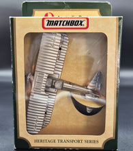 Load image into Gallery viewer, Matchbox No.5 Royal Mail Bi-Plane (Stearman SB-39) Silver 1:64 Hertiage Transport Series