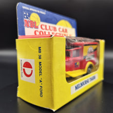 Load image into Gallery viewer, Matchbox 1995 Ford Model A Van Red Series 1-75 MB38 Melborne Tigers NBL Limited Edition