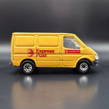 Load image into Gallery viewer, Matchbox 1990 Ford Transit Van Yellow Australia Post Express Post