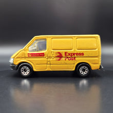 Load image into Gallery viewer, Matchbox 1990 Ford Transit Van Yellow Australia Post Express Post