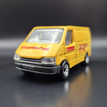 Load image into Gallery viewer, Matchbox 1990 Ford Transit Van Yellow Australia Post Express Post