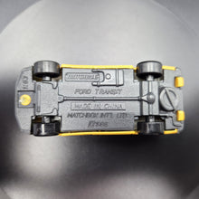 Load image into Gallery viewer, Matchbox 1990 Ford Transit Van Yellow Australia Post Express Post