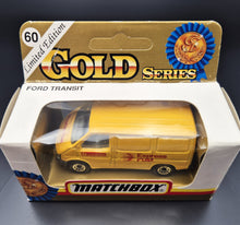 Load image into Gallery viewer, Matchbox 1990 Ford Transit Van Yellow Australia Post Express Post