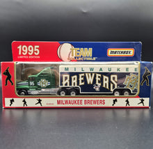 Load image into Gallery viewer, Matchbox 1995 Kenworth T600 Semi Truck Milwaukee Brewers Team Collectible MLB95 - CY-112
