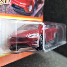 Load image into Gallery viewer, Matchbox 2024 Tesla Model X Red #18 MBX Metro New