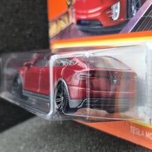 Load image into Gallery viewer, Matchbox 2024 Tesla Model X Red #18 MBX Metro New