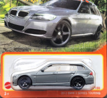 Load image into Gallery viewer, Matchbox 2024 2012 BMW 3 Series Touring Dark Grey #34 MBX Highway New Long Card