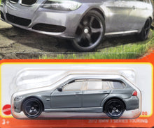 Load image into Gallery viewer, Matchbox 2024 2012 BMW 3 Series Touring Dark Grey #34 MBX Highway New Long Card