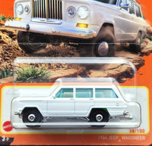 Load image into Gallery viewer, Matchbox 2024 1964 Jeep Wagoneer White #38 MBX Adventure New Long Card
