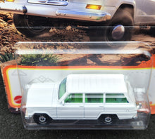 Load image into Gallery viewer, Matchbox 2024 1964 Jeep Wagoneer White #38 MBX Adventure New Long Card