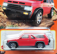 Load image into Gallery viewer, Matchbox 2024 1985 Nissan Pathfinder Red #54 MBX Adventure New Long Card