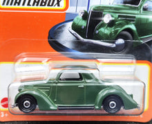 Load image into Gallery viewer, Matchbox 2024 1936 Ford Coupe Dark Green #62 MBX Showroom #62 New