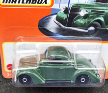 Load image into Gallery viewer, Matchbox 2024 1936 Ford Coupe Dark Green #62 MBX Showroom #62 New