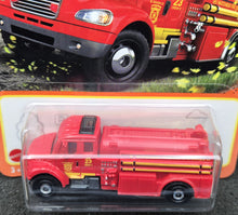 Load image into Gallery viewer, Matchbox 2024 Freightliner M2 106 Red #76 MBX Roadtrip New Long Card