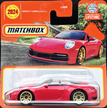 Load image into Gallery viewer, Matchbox 2024 Porsche 911 Carrera Cabriolet Red #79 MBX Highway New