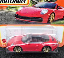 Load image into Gallery viewer, Matchbox 2024 Porsche 911 Carrera Cabriolet Red #79 MBX Highway New